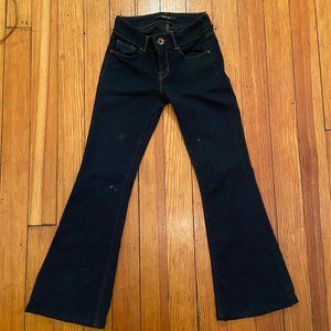JBrand Flared Dark Jeans
